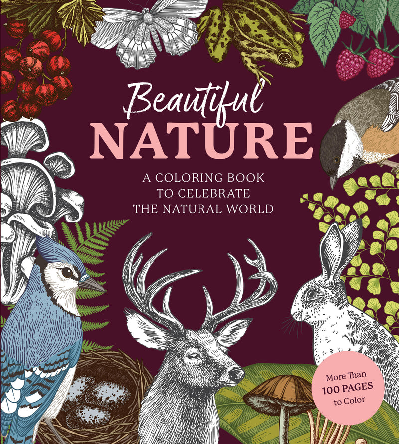 Beautiful Nature Coloring Book