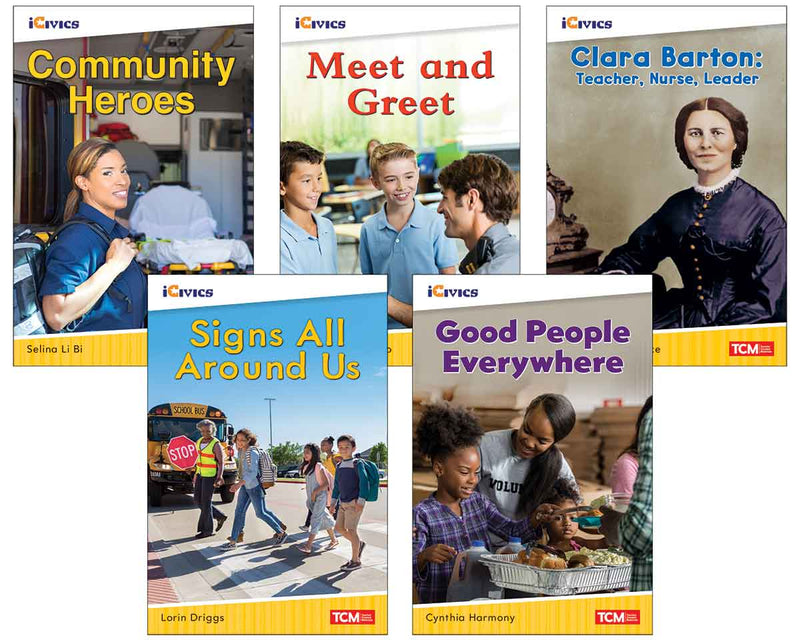 iCivics Grade K: Community & Social Awareness 5-Book Set