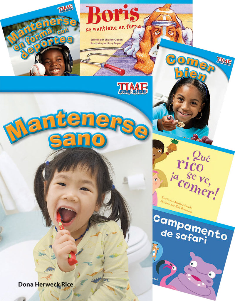 ¡Saludable y en forma! 6-Book Set