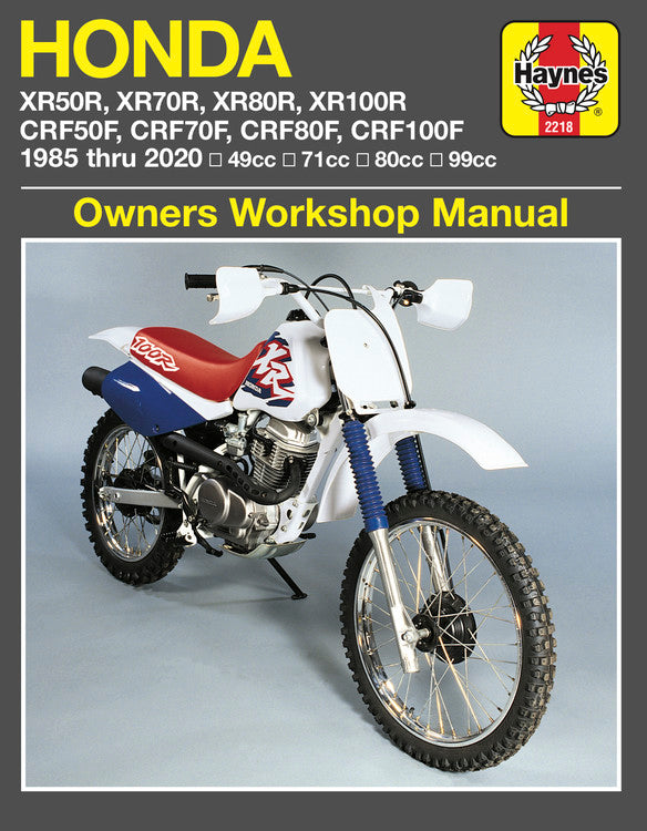 Honda XR50, XR70R, XR80R, XR100R, CRF50F, CRF70F, CRF80F, CRF100F