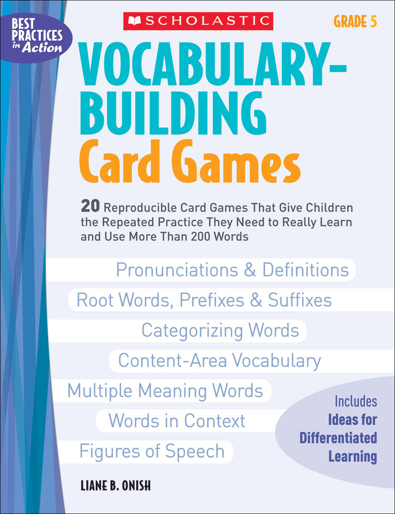 Vocabulary-Building Card Games: Grade 5