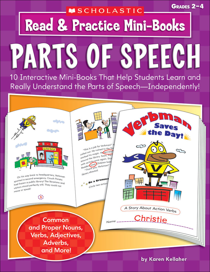 Read & Practice Mini-Books: Parts of Speech