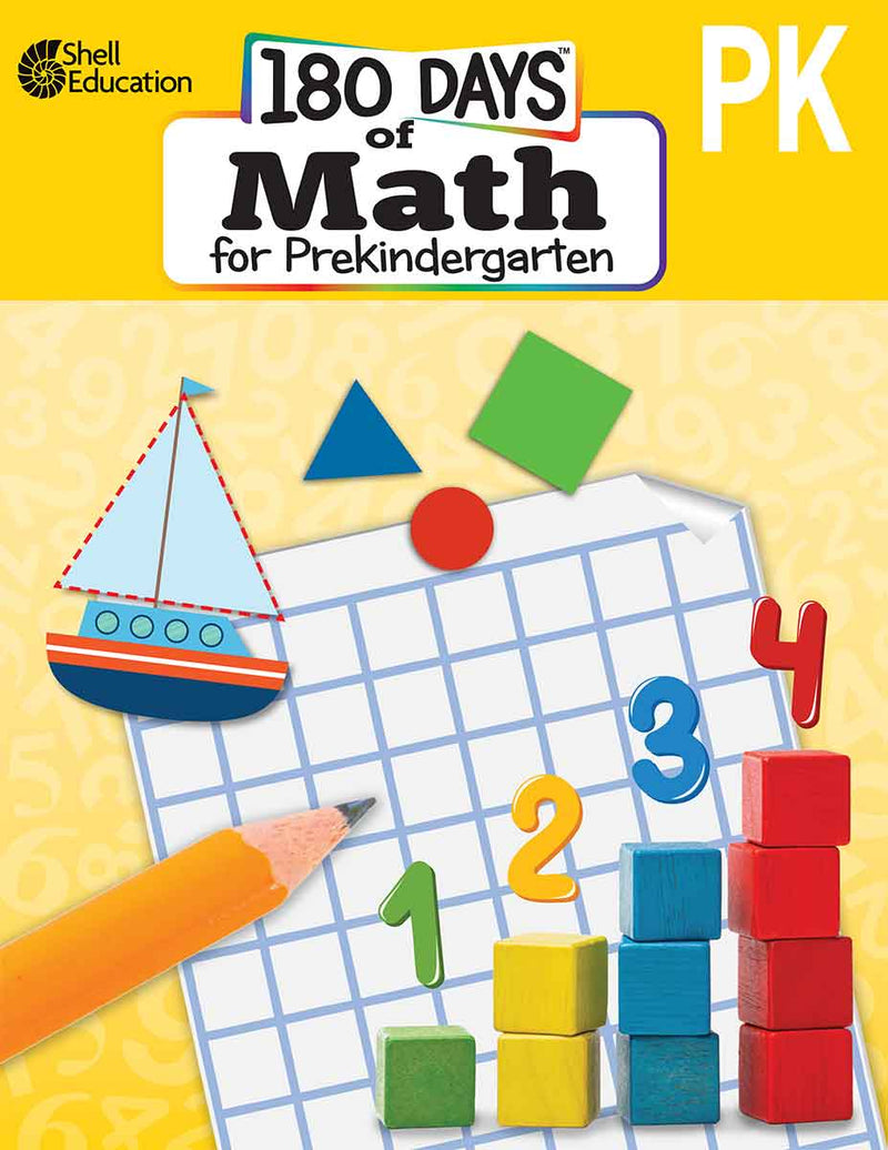180 Days: Math for Prekindergarten: Practice, Assess, Diagnose
