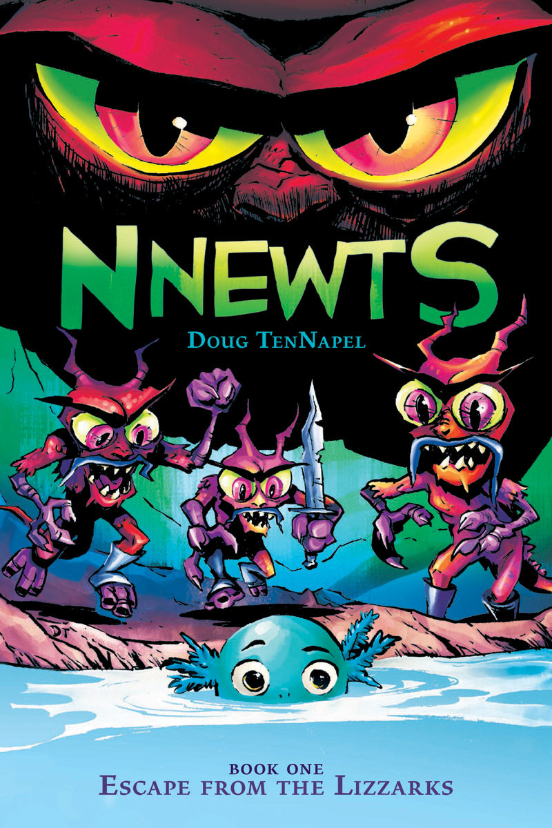 Escape from the Lizzarks: A Graphic Novel (Nnewts #1)