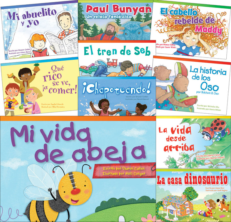 Literary Text Grade 1 Readers Spanish Set 3  10-Book Set