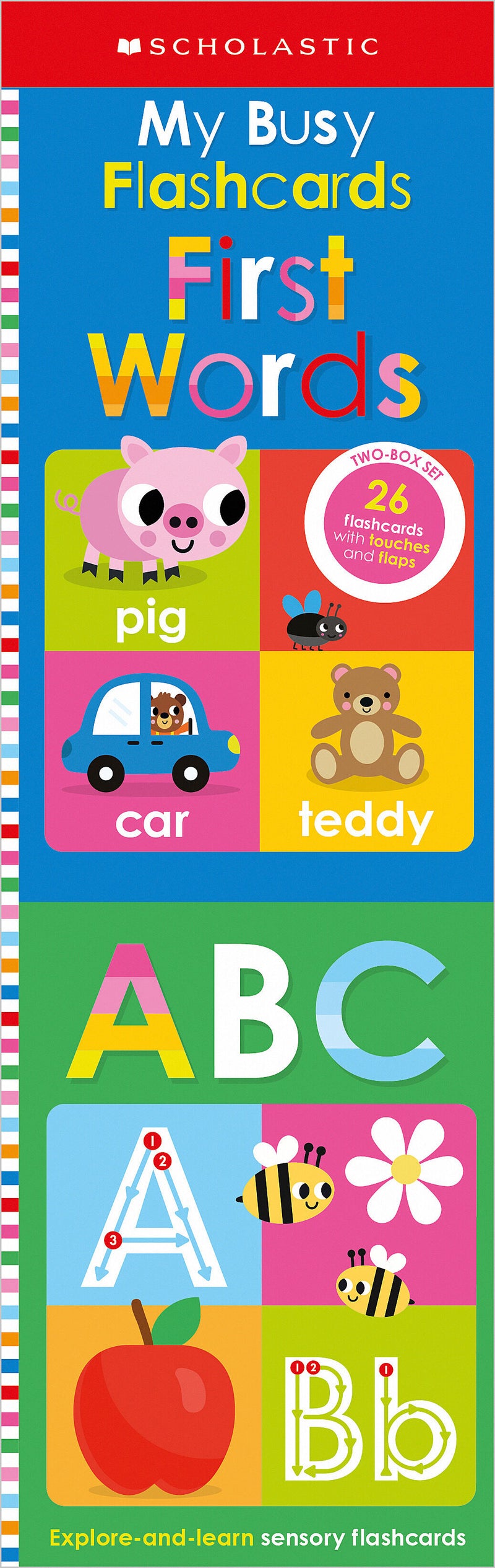 My Busy Flash Cards First Words and ABC: Scholastic Early Learners