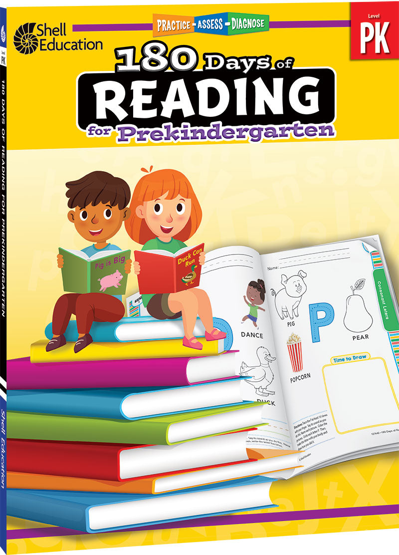 180 Days: Reading for Prekindergarten: Practice, Assess, Diagnose