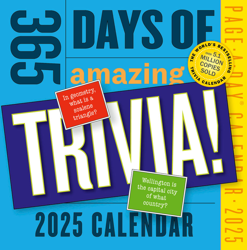 365 Days of Amazing Trivia Page-A-Day® Calendar 2025