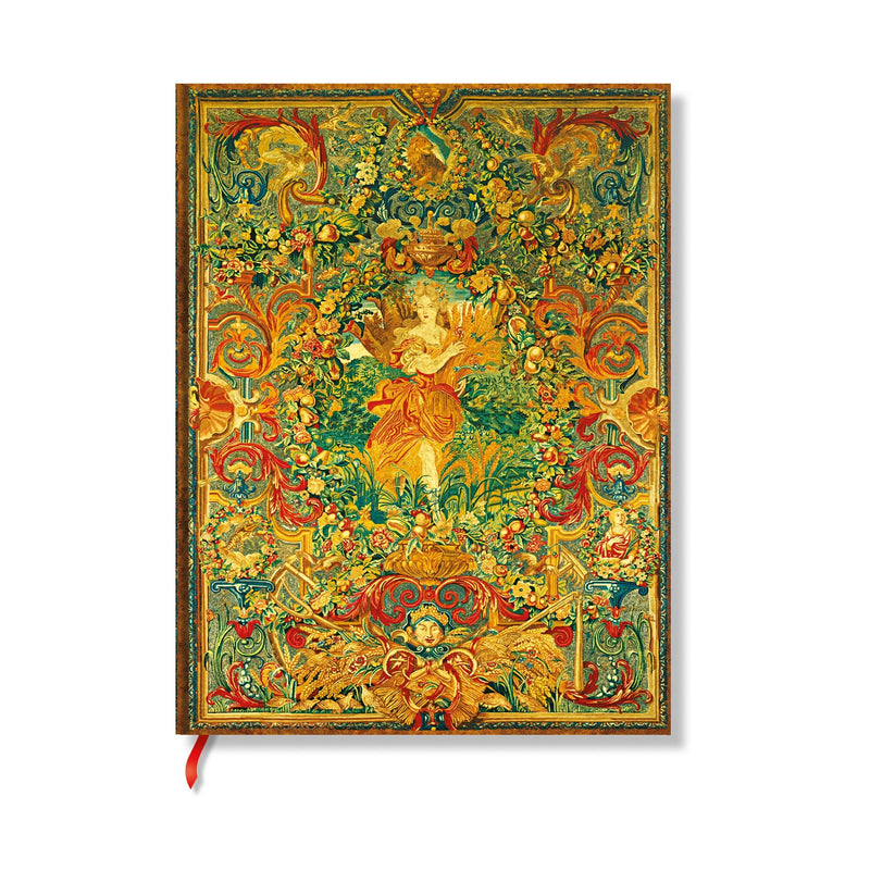 Summer's Glory Grande Lined Hardcover Journal, 128pg, 120GSM by Paperblanks (Tapestry Royale)