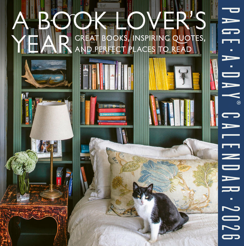 A Book Lover's Year Page-A-Day® Calendar 2026