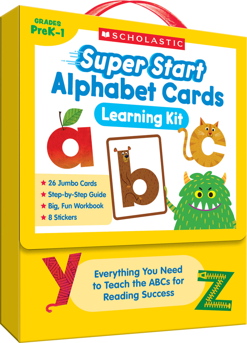 Super Start Alphabet Cards Learning Kit: Everything You Need to Teach the ABCs for Reading Success