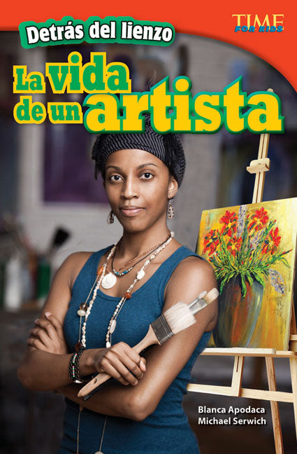 Detrás de lienzo