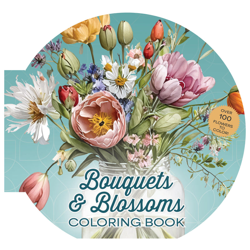 Bouquets & Blossoms Coloring Book