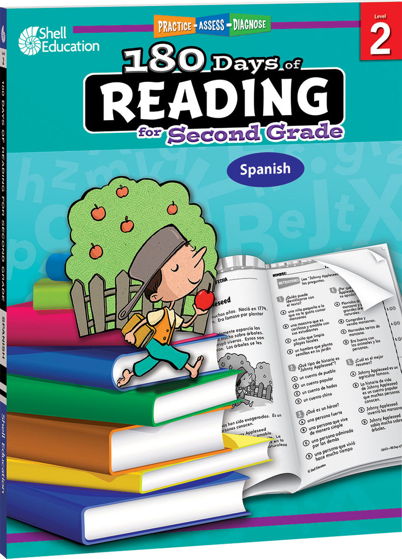 180 Days: Reading for Second Grade: Practice, Assess, Diagnose