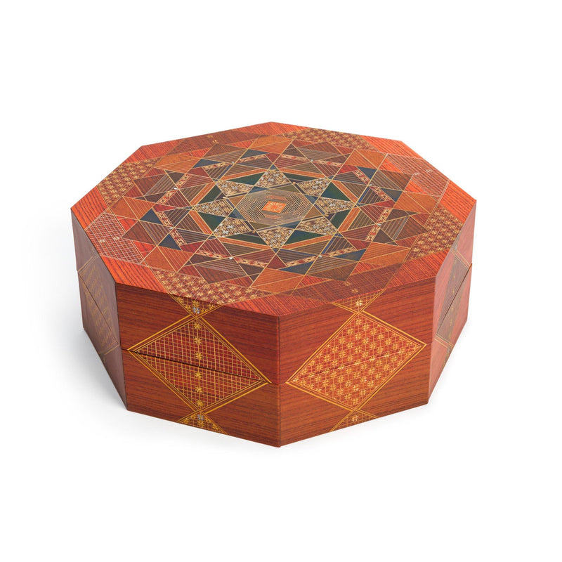 Paperblanks | Bija | Kirikane Collection | Memento Box | Octagonal Ultra
