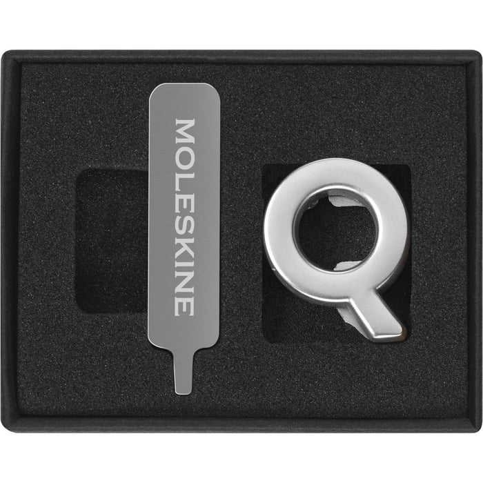 Moleskine Pin, Q, Silver