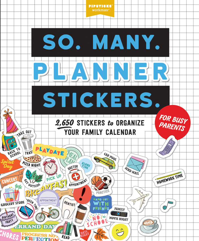 So. Many. Planner Stickers. For Busy Parents