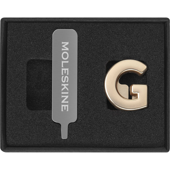 Moleskine Pin, G, Gold