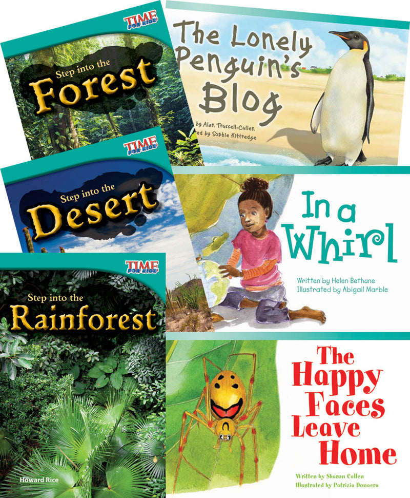 Step into Biomes  6-Book Set