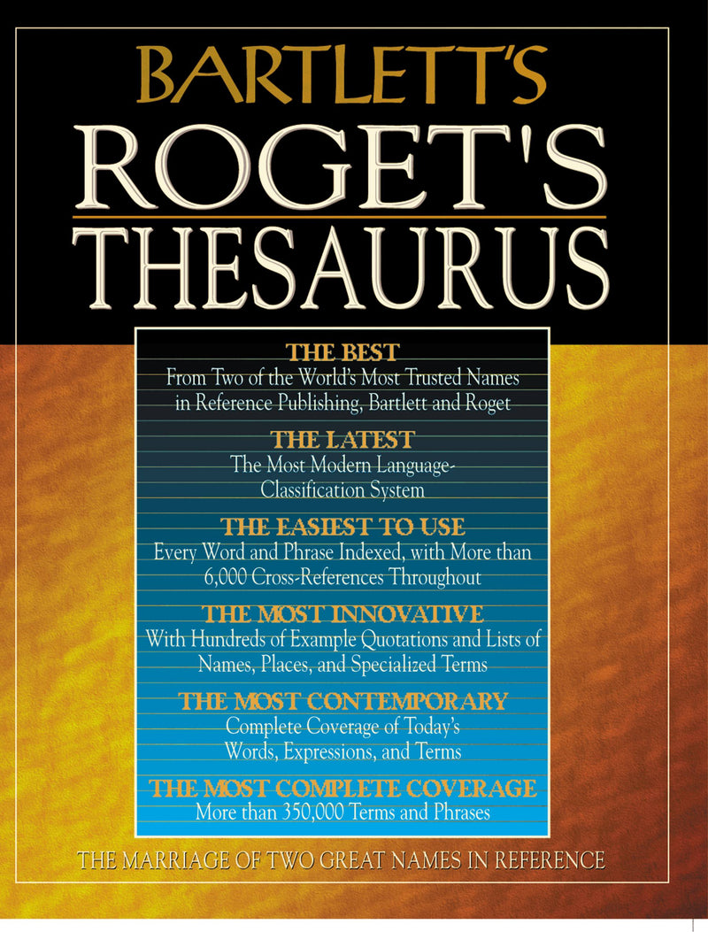 Bartlett's Roget's Thesaurus
