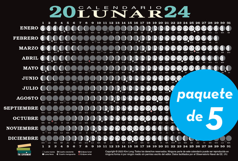 Calendario lunar 2024