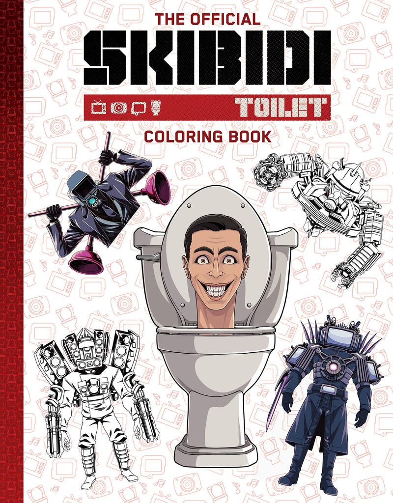 The Official Skibidi Toilet Coloring Book (Stocking Stuffer)