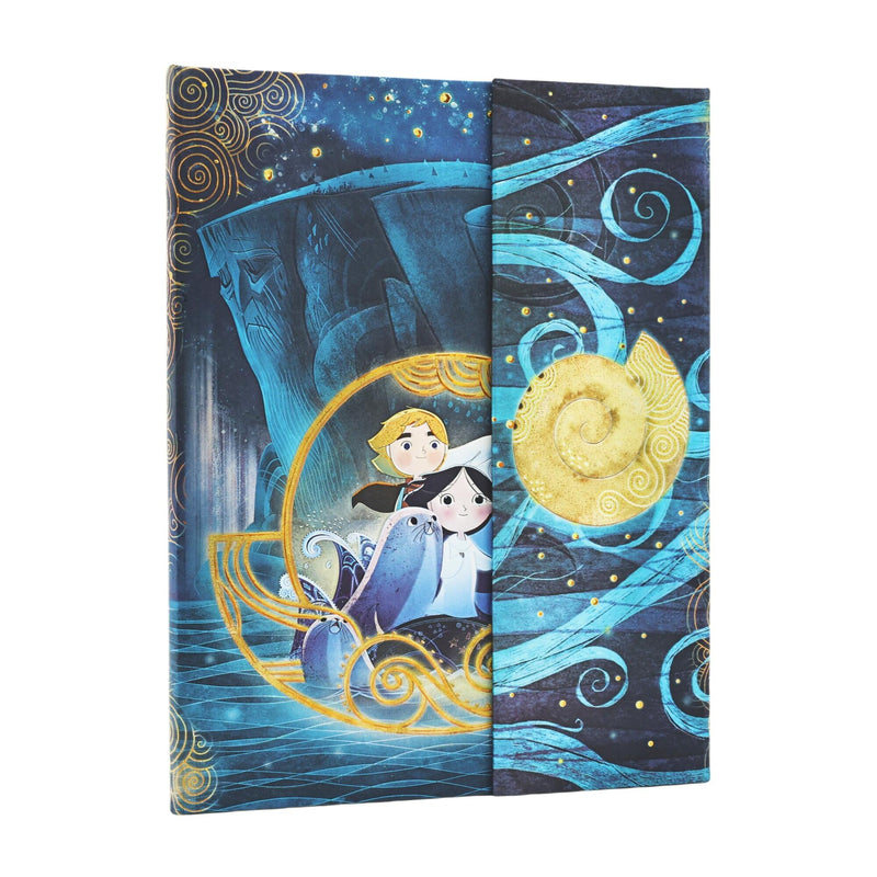 Song of the Sea Ultra Lined Hardcover Journal, 144pg, 120GSM, Cartoon Saloon Collection by Paperblanks (Irish Folklore Trilogy)