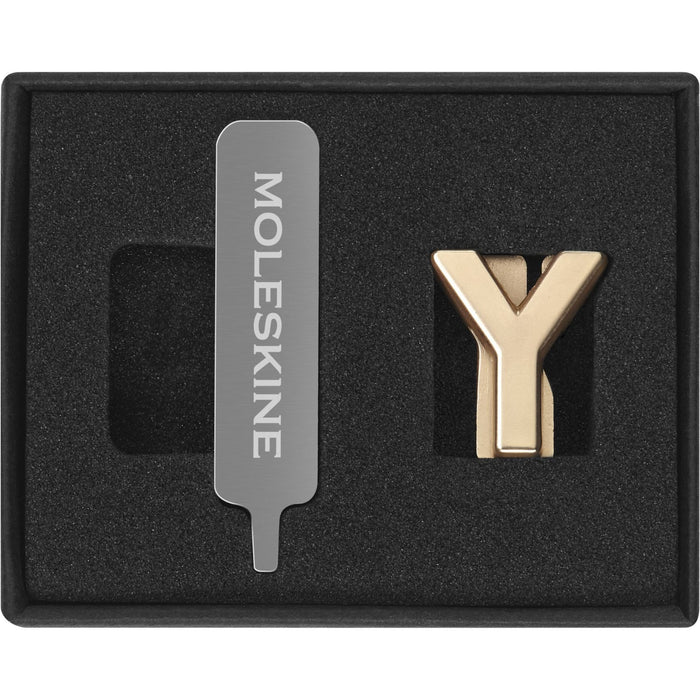 Moleskine Pin, Y, Gold