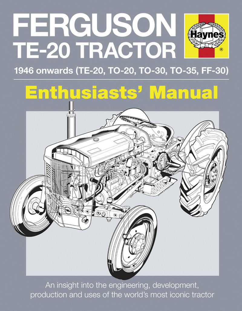 Ferguson TE-20 Tractor - 1946 onwards (TE-20, TO-20, TO-30, TO-35, FF-30)