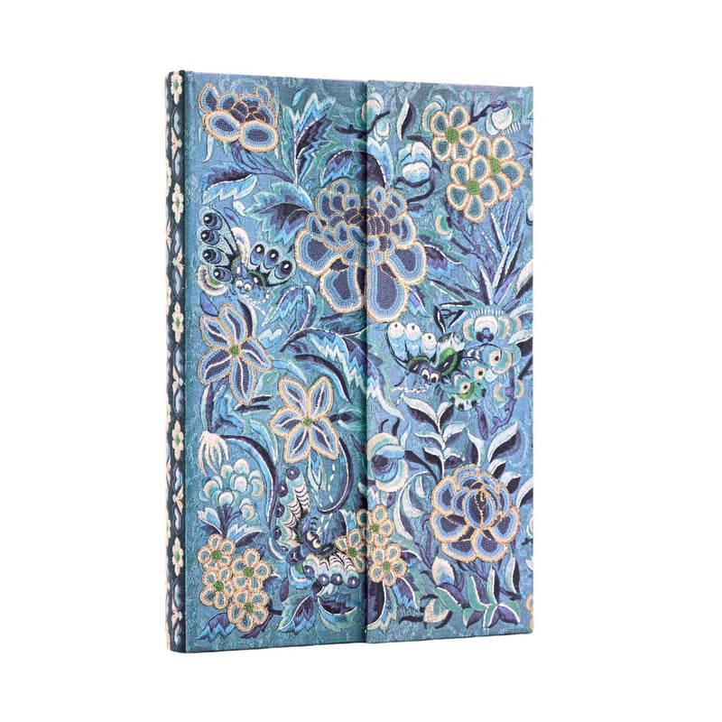 Blue Willow Mini Unlined Hardcover Journal, 176pg, 85GSM by Paperblanks (Celebrate Hanfu)