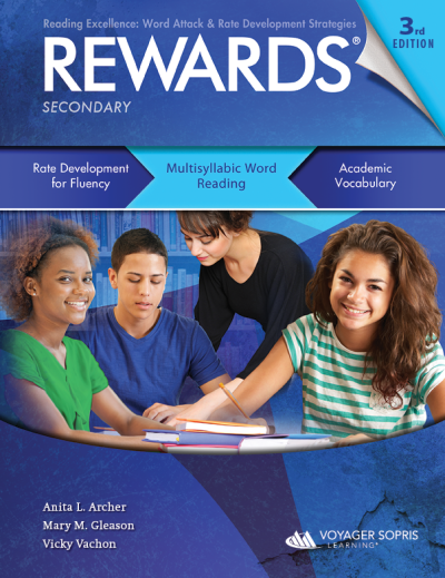 Rewards: Multisyllabic Word Reading, Student Book, Secondary Level