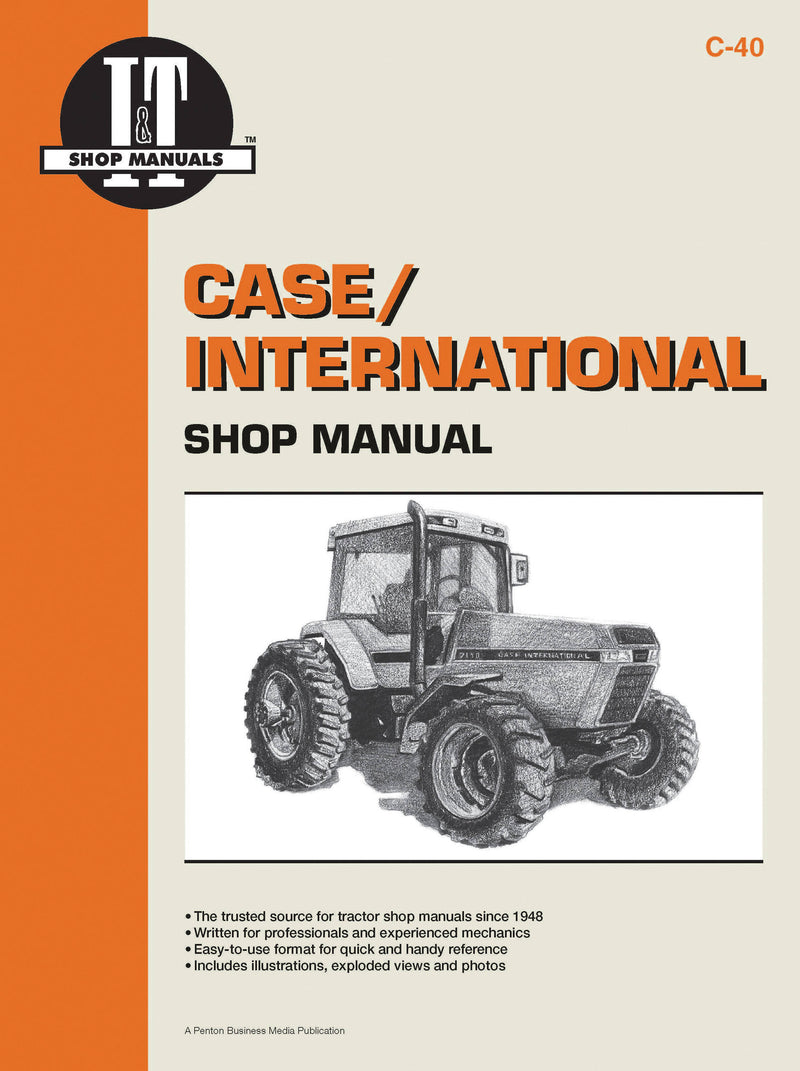 Case/International Shop Manual Models 7110 7120 7130 &7140