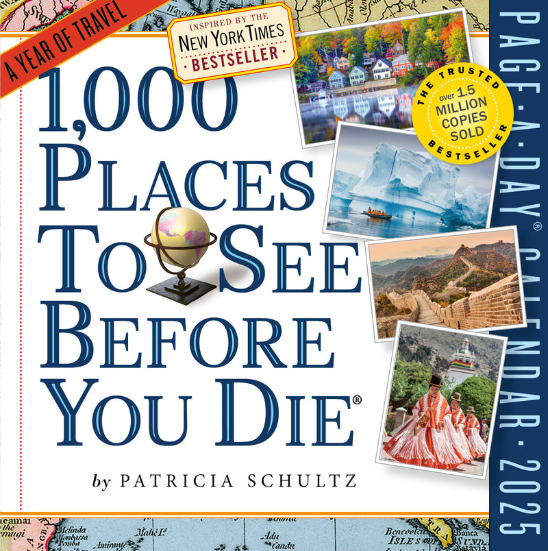 1,000 Places to See Before You Die Page-A-Day® Calendar 2025