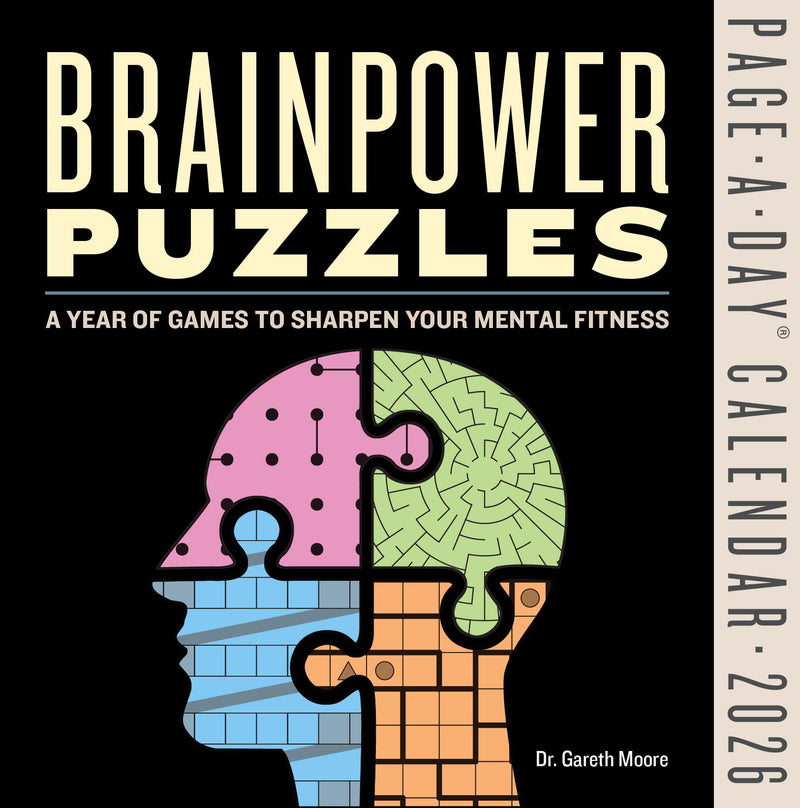Brainpower Puzzles Page-A-Day® Calendar 2026