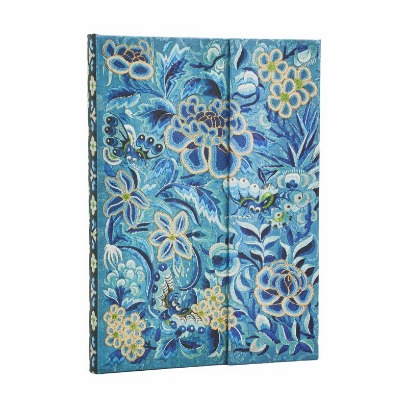 Blue Willow Midi Hardcover Address Book, 144pg, 120GSM by Paperblanks (Celebrate Hanfu)
