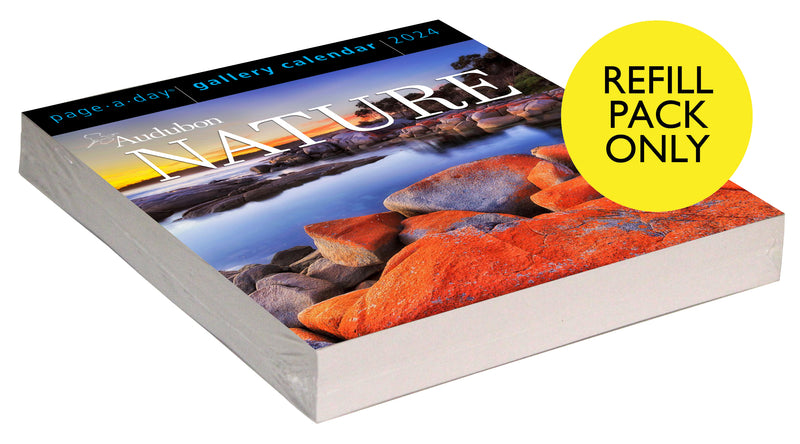 Audubon Nature Page-A-Day® Gallery Calendar Refill Pack 2024