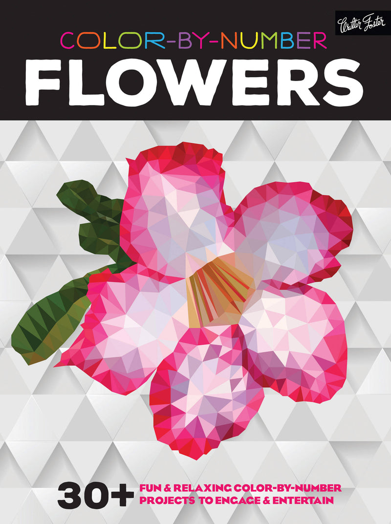 Color-by-Number: Flowers