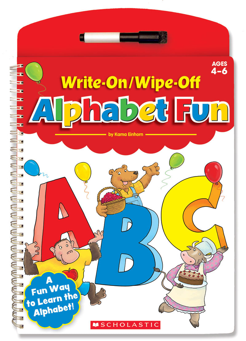 Write-On/Wipe-Off Alphabet Fun
