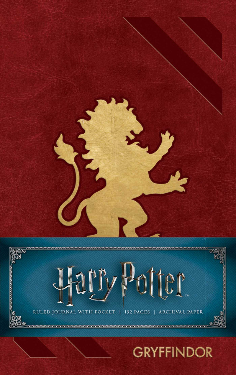 Harry Potter: Gryffindor Ruled Pocket Journal