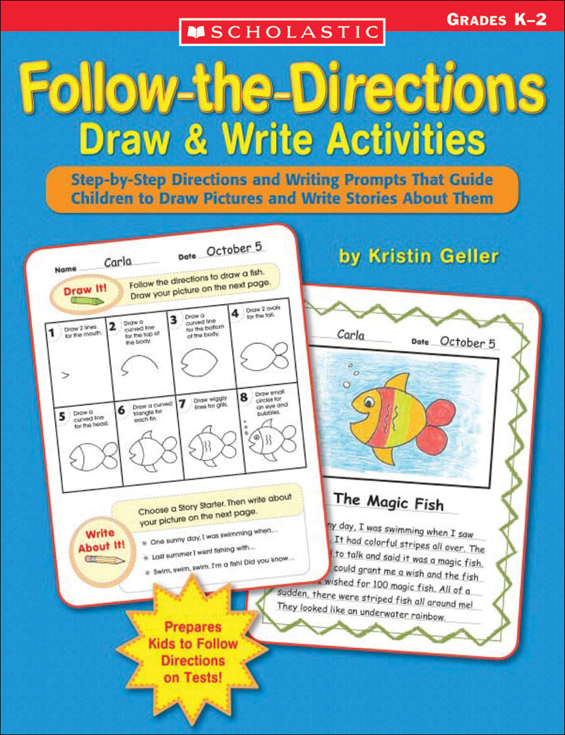 Follow-the-Directions Draw & Write Activities