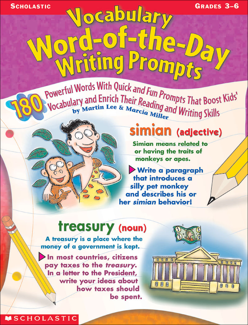 Vocabulary Word-of-the-day Writing Prompts