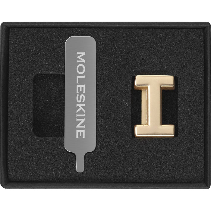 Moleskine Pin, I, Gold