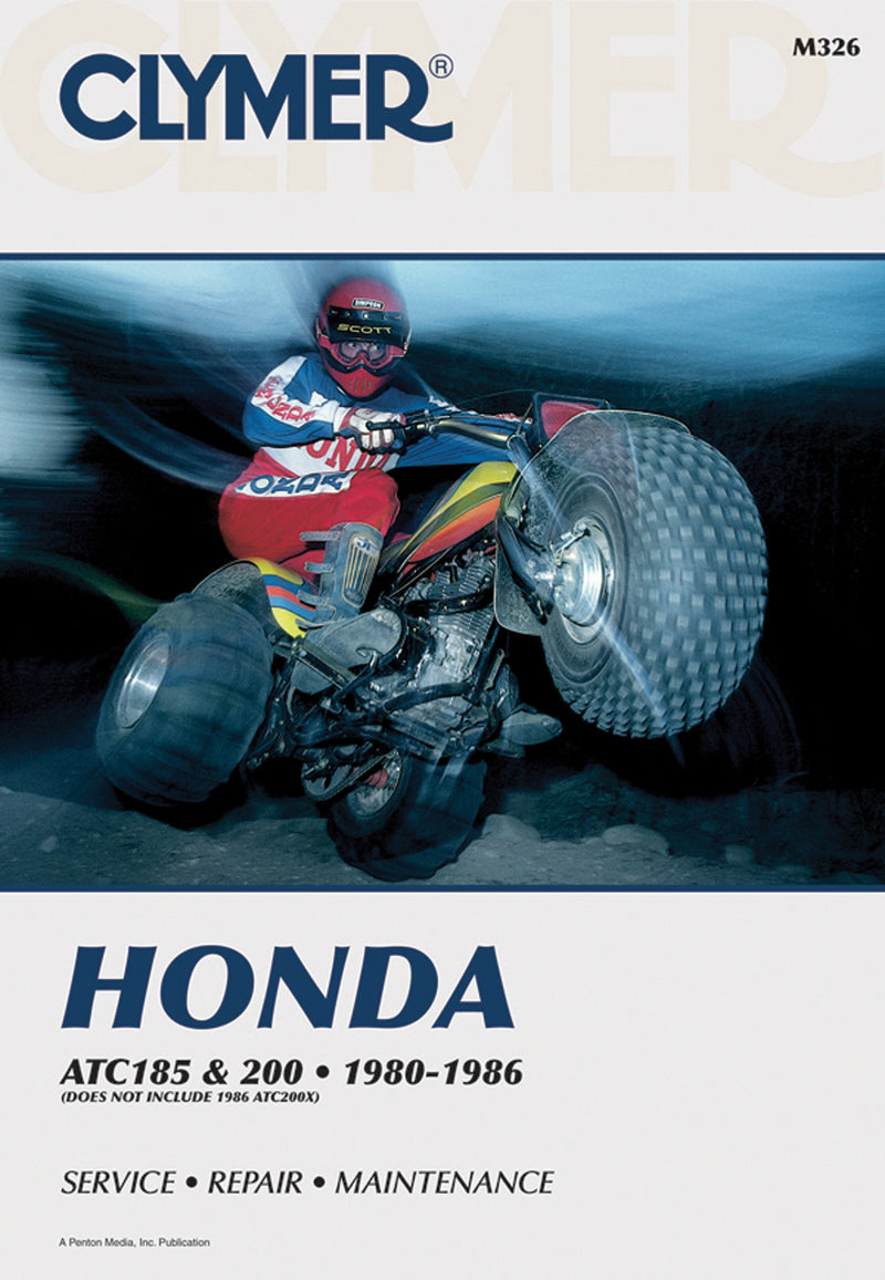 Clymer Honda ATC 185 & 200, 1980-1986