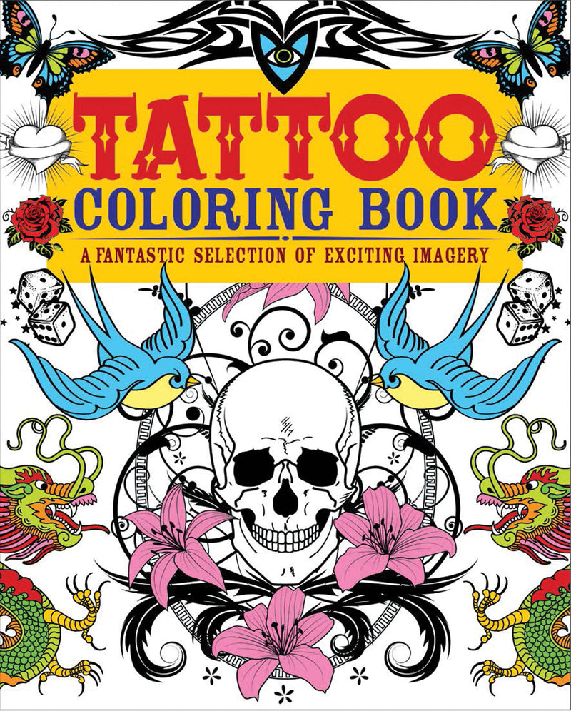 Tattoo Coloring Book