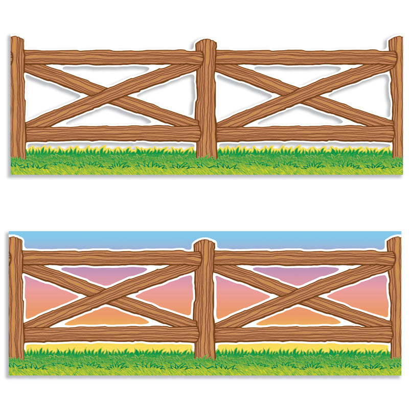 Wild West Fence Accent Punch-Outs