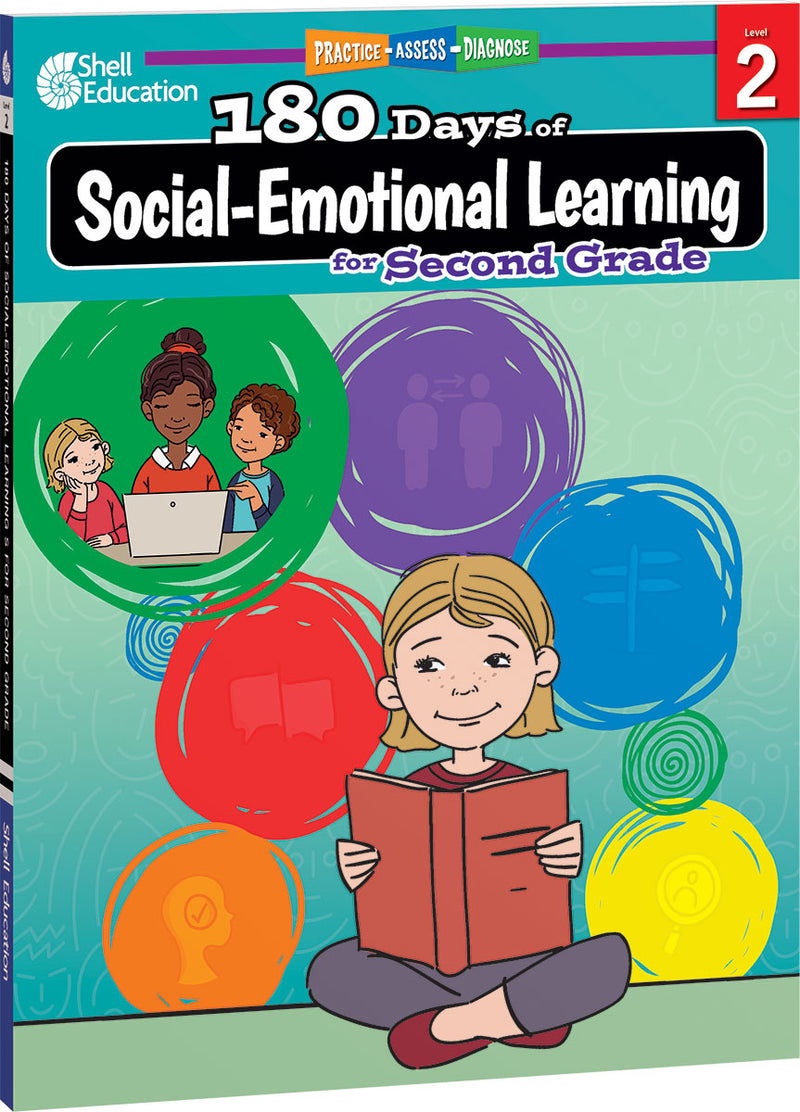 180 Days: Social-Emotional Learning for Second Grade: Practice, Assess, Diagnose