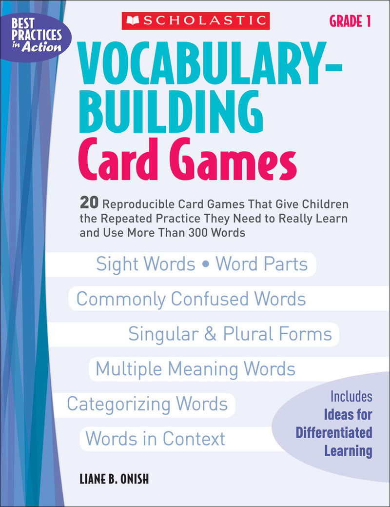 Vocabulary-Building Card Games: Grade 1