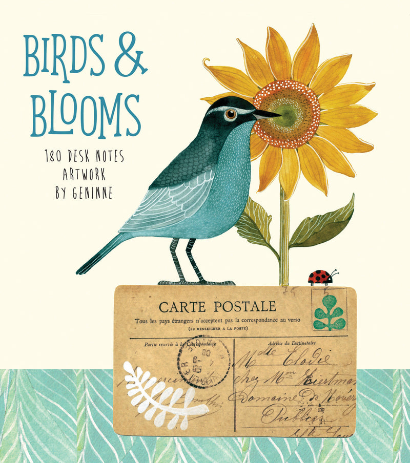 Birds & Blooms  180 Desk Notes