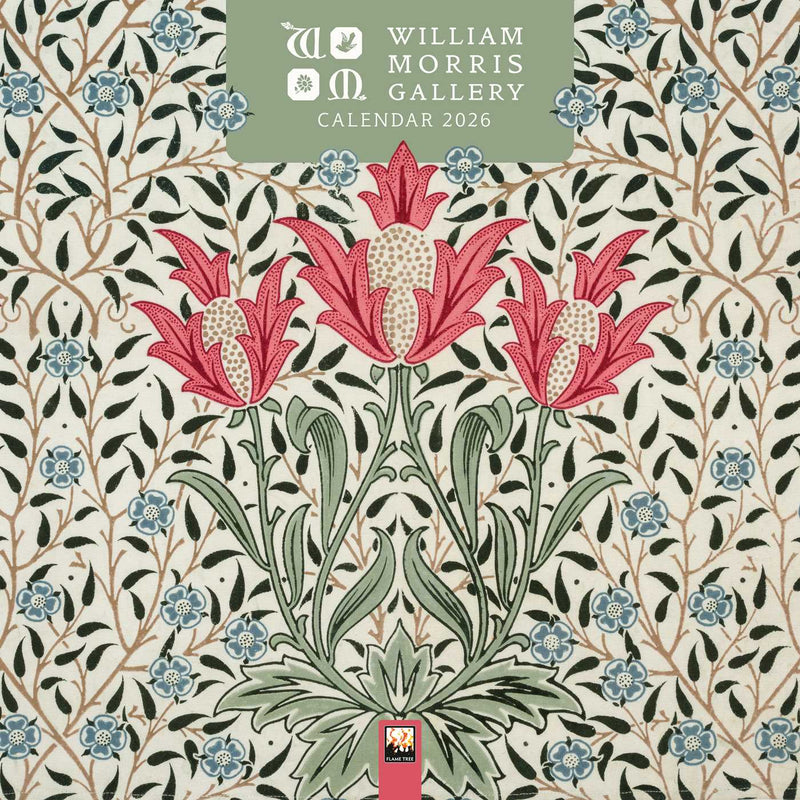 William Morris Gallery Wall Calendar 2026 (Art Calendar)