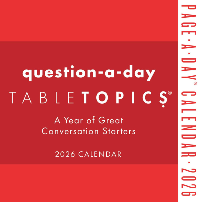 TableTopics® Question-A-Day Page-A-Day® Calendar 2026